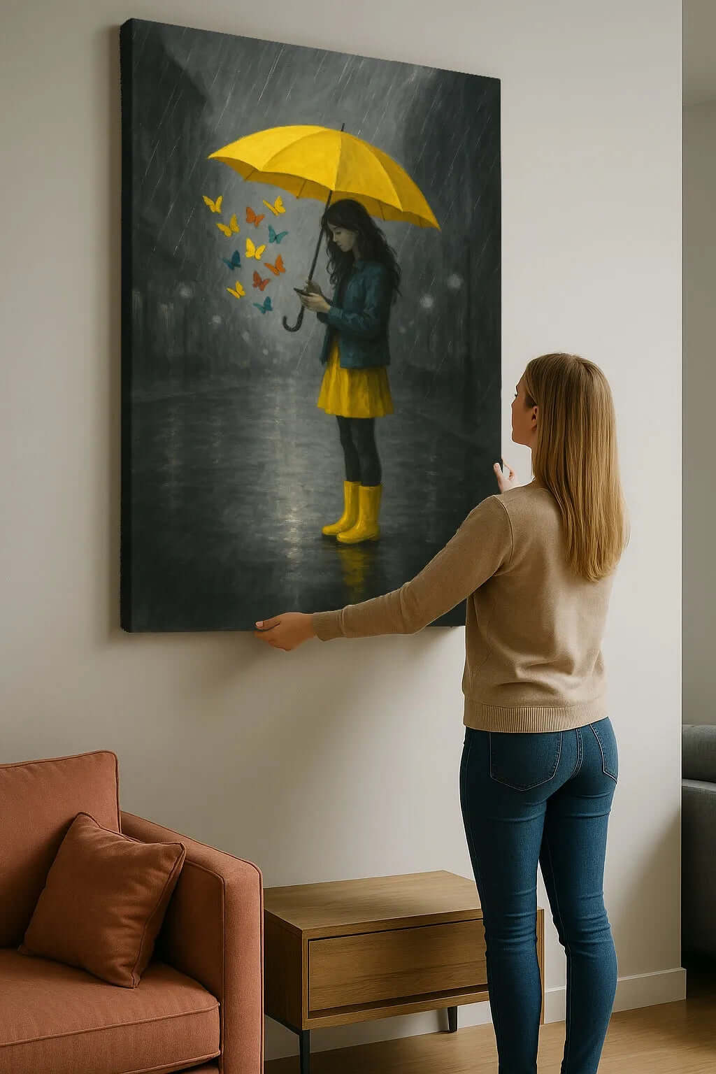 Rainy Day Dreams - Online Schilderij - Canvas Schilderij