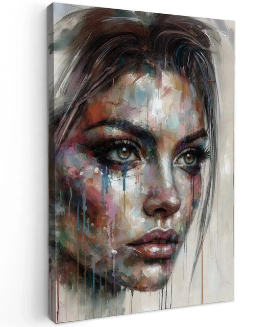 Canvas Schilderij Abstract Emotions – Moderne Abstracte Wanddecoratie