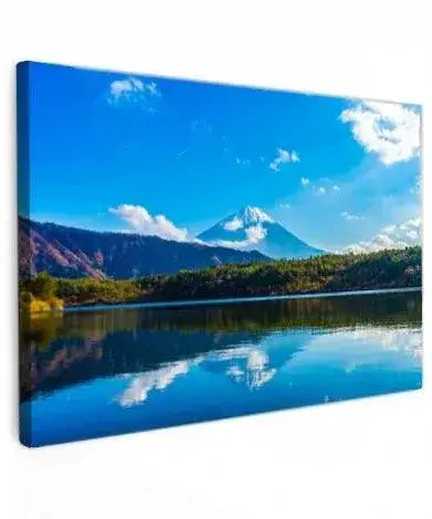 Canvas schilderij Fuji landschap – Serenity of Fuji