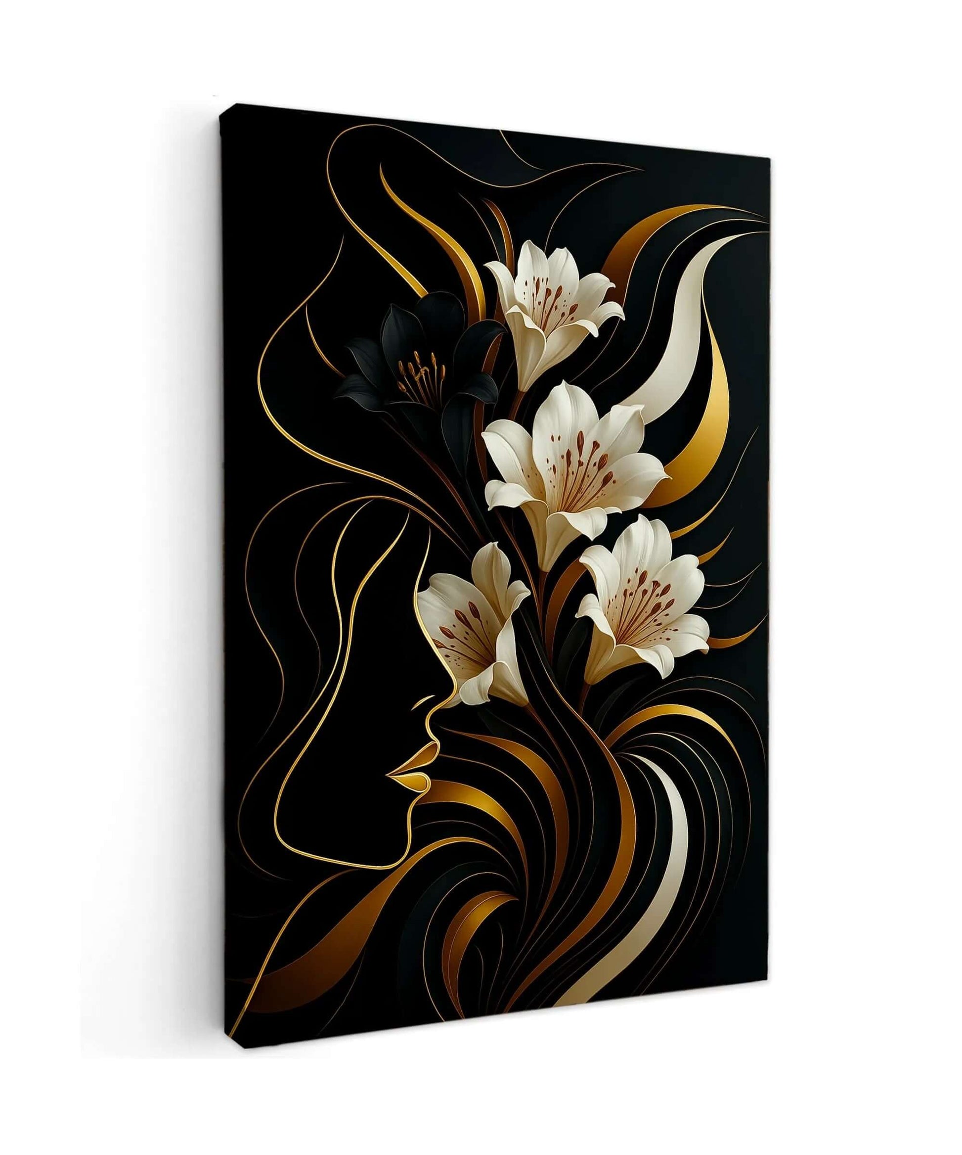 Canvas schilderij bloemen – The Secret Garden | Luxe wanddecoratie