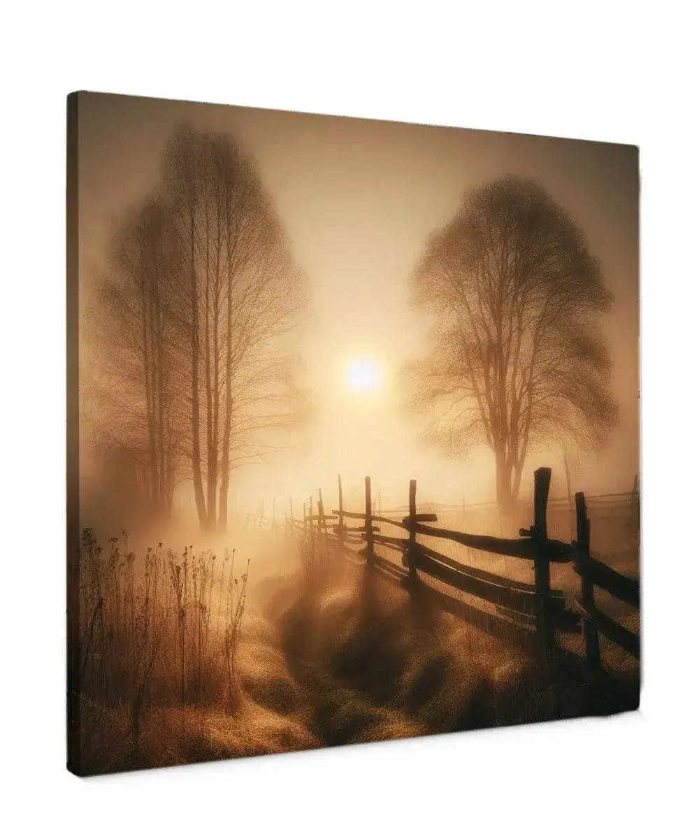 Canvas schilderij zonlicht pad landschap – Sunlit Path
