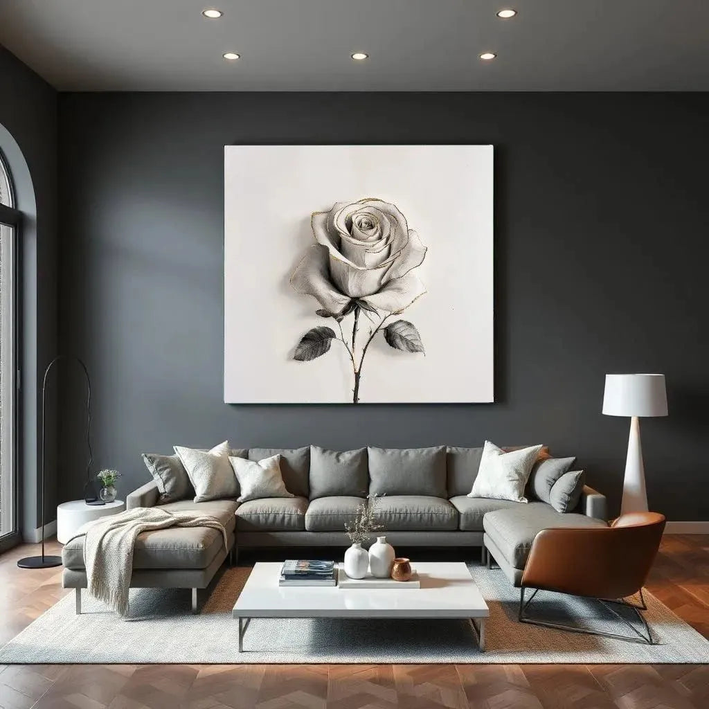 Undying Beauty canvas schilderij – tijdloze elegantie voor je woonkamer