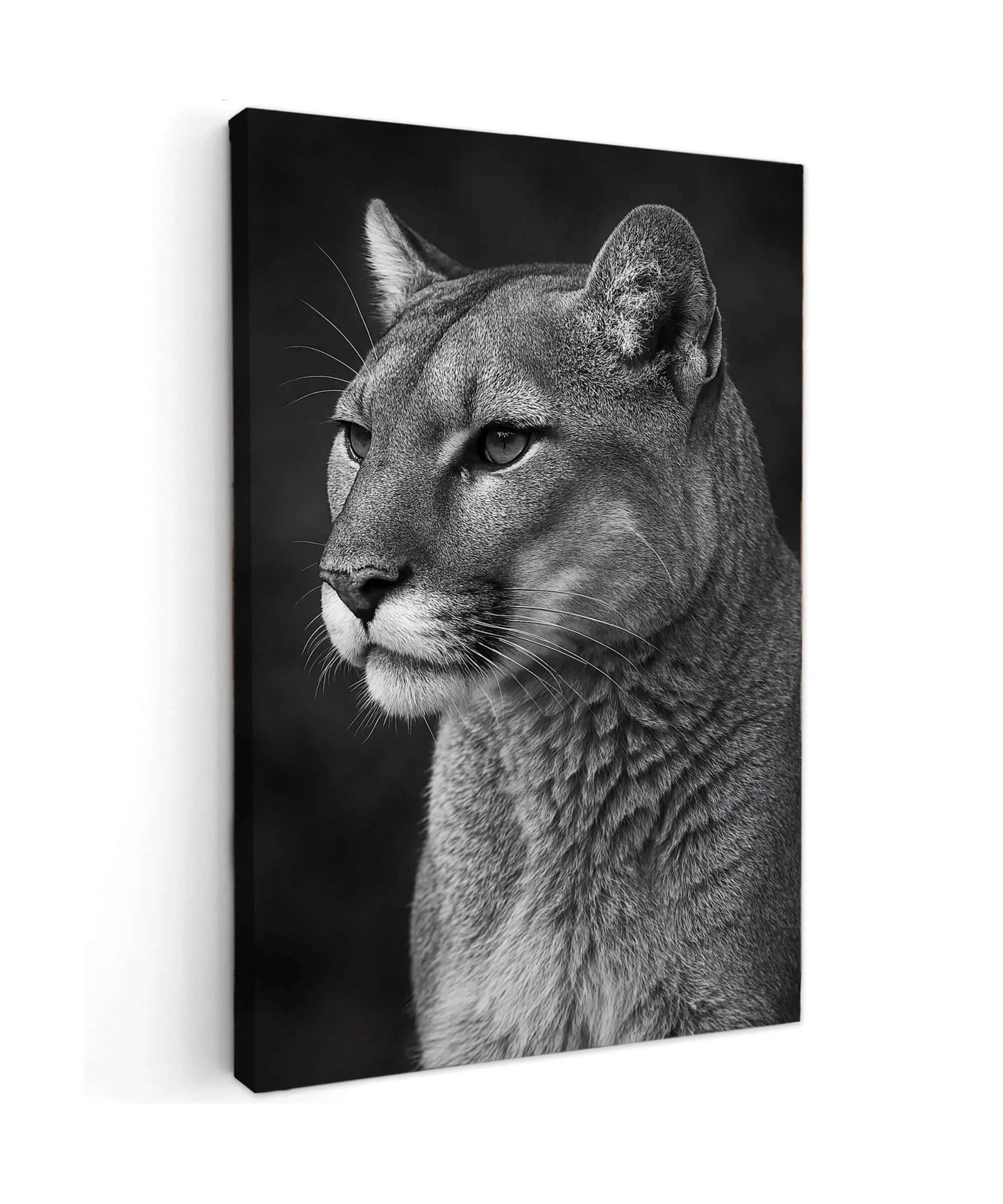 North American Predator canvas schilderij – krachtige dieren wanddecoratie