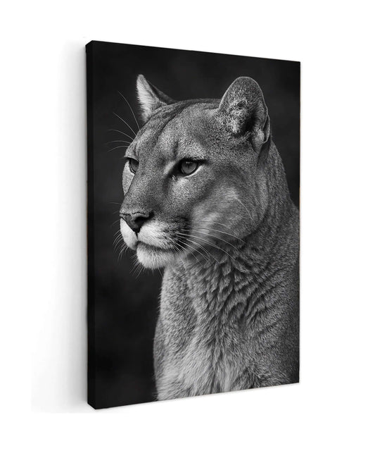 North American Predator canvas schilderij – krachtige dieren wanddecoratie