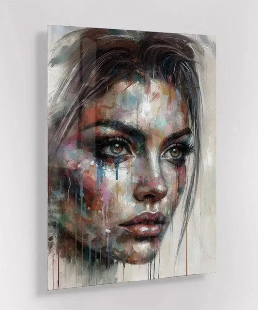 Abstract Emotions - Online Schilderij - Glas Schilderij